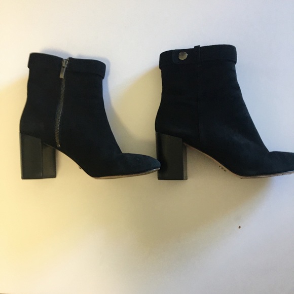 Pour la Victorie Suede Booties - Picture 2 of 7